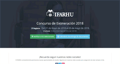 Desktop Screenshot of ifarhuconcurso.gob.pa